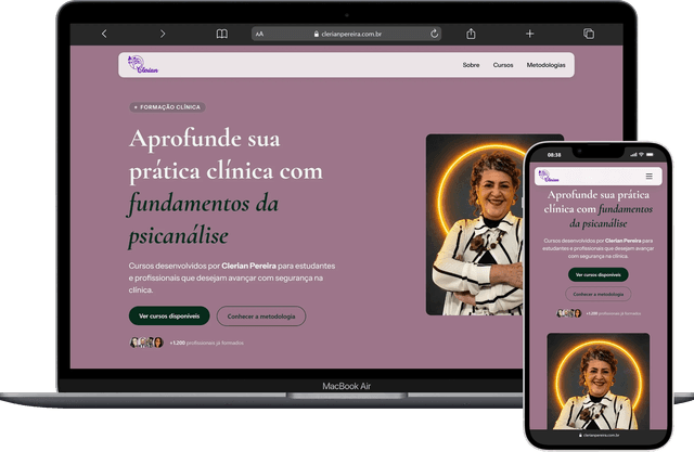 Projeto da psicanalista Clerian Pereira