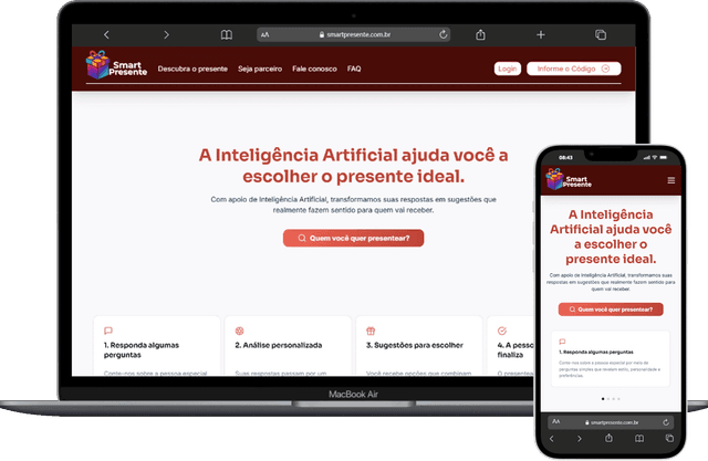 Projeto da empresa Smart Presente